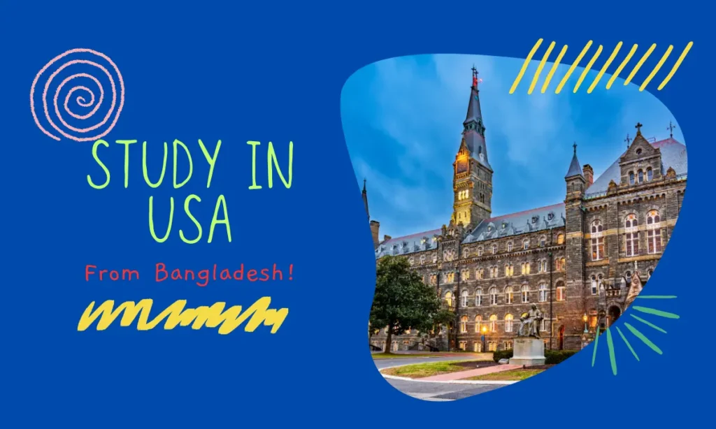 Study in USA from Bangladesh