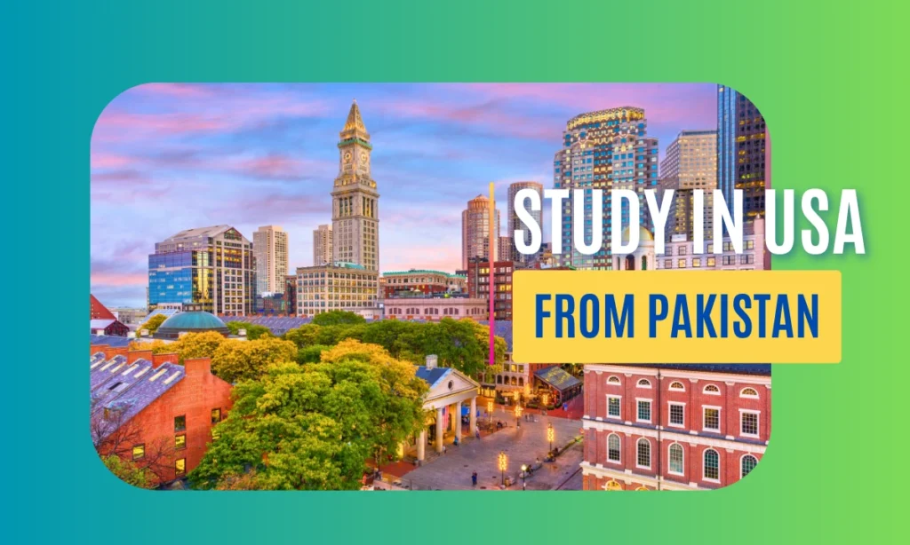 Study in USA from Pakistan