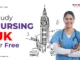 Study Nursing in UK for Free