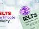 IELTS Certificate Validity